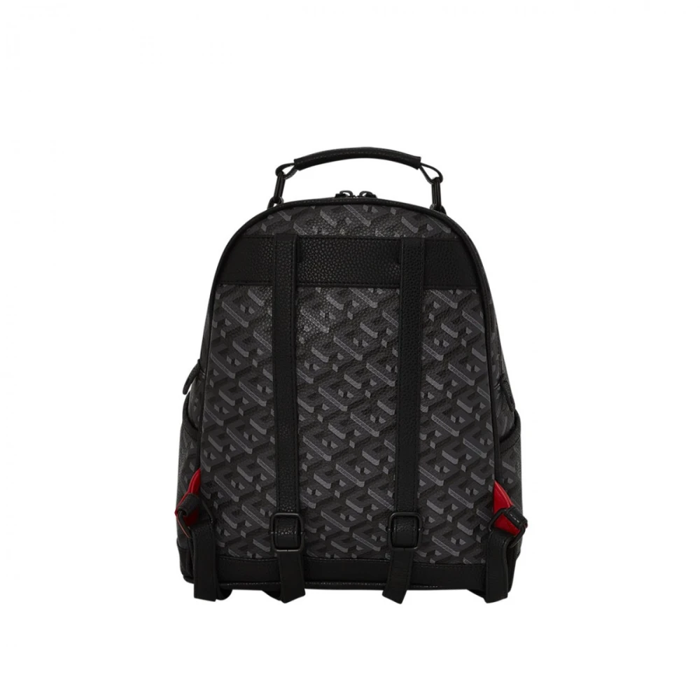 Sprayground 3Dsg Blackout Rugzak met Voorvak Black Unisex