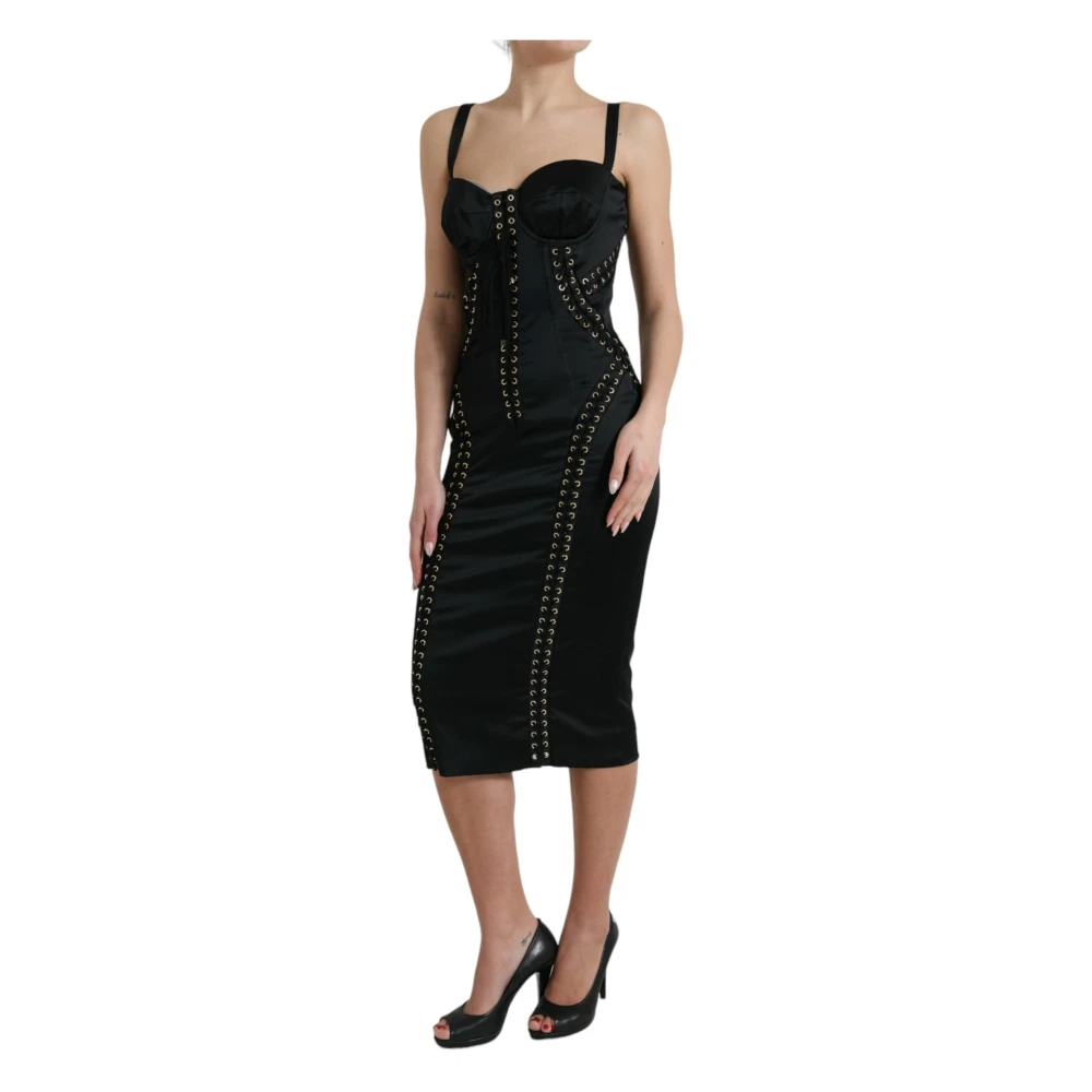 Dolce & Gabbana Midi Dresses Black Dames