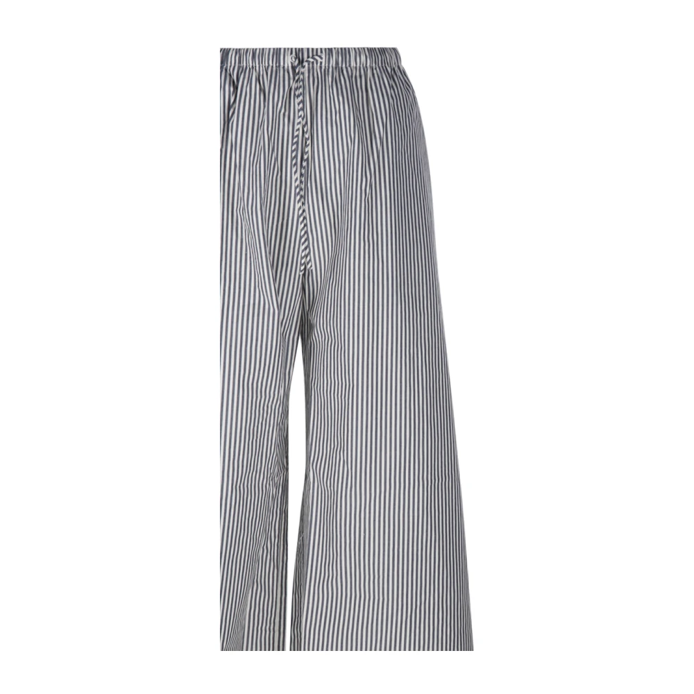 By Malene Birger Navy Stripe Pisca Broek voor Vrouwen By Herenne Birger Blue Dames