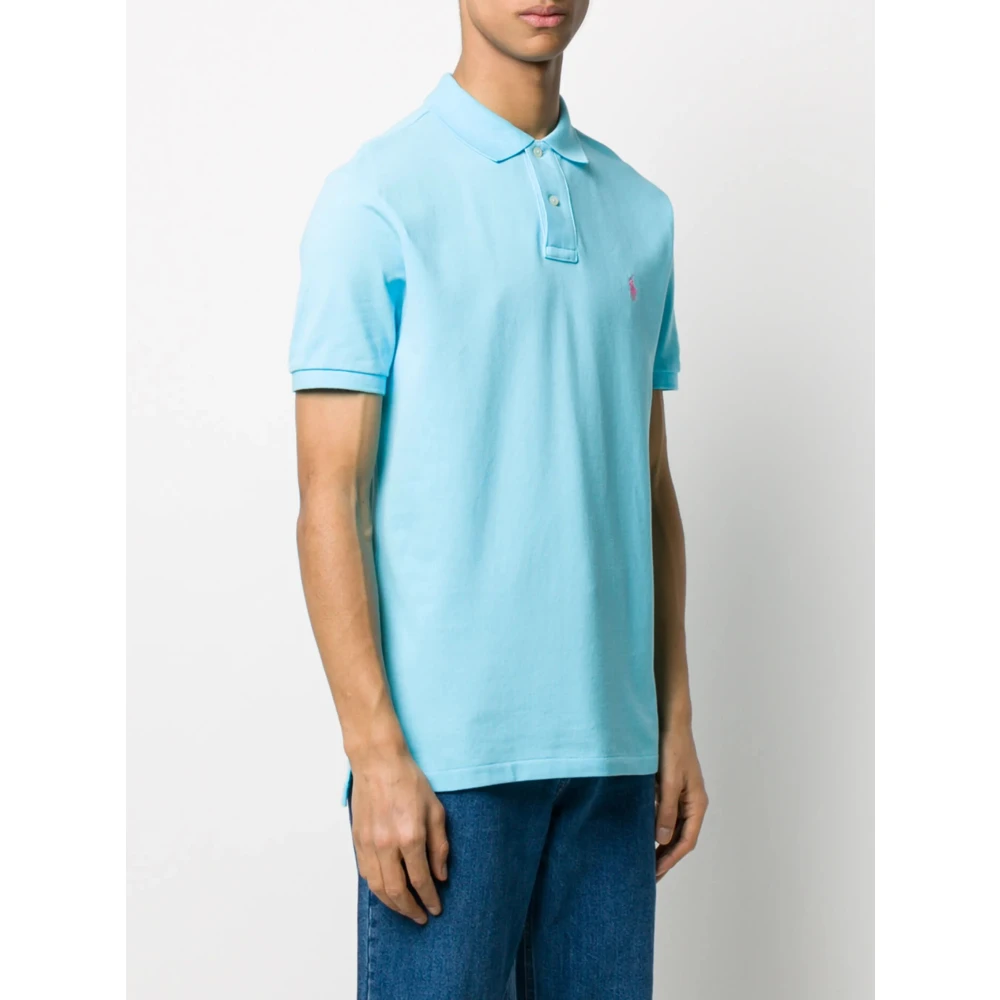 Ralph Lauren Polo Shirt Blue Heren