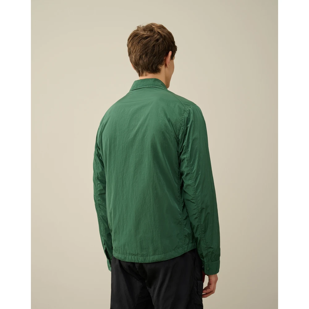 C.P. Company Klassieke Chrome-R Overshirt Duck Green Heren