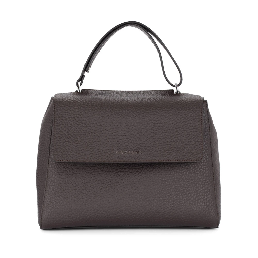 Orciani Femme Marron - Sveva Soft Media Shoulder Bag - Sacs - Brun - Taille: One Size