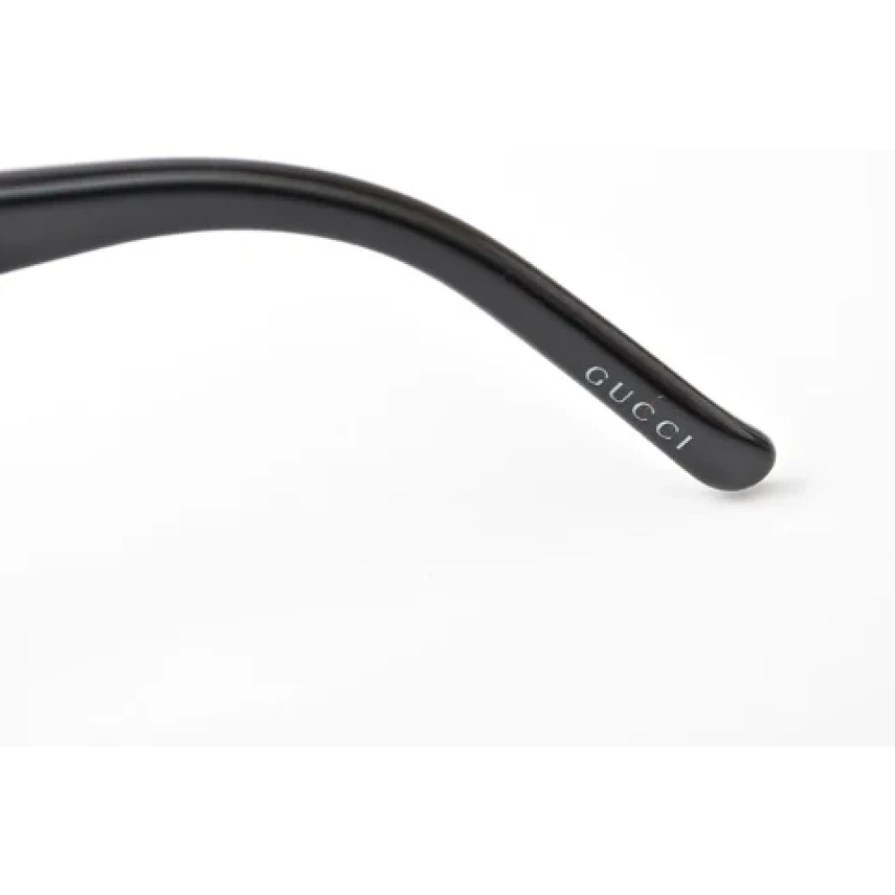 Gucci Vintage Pre-owned Plastic sunglasses Black Dames