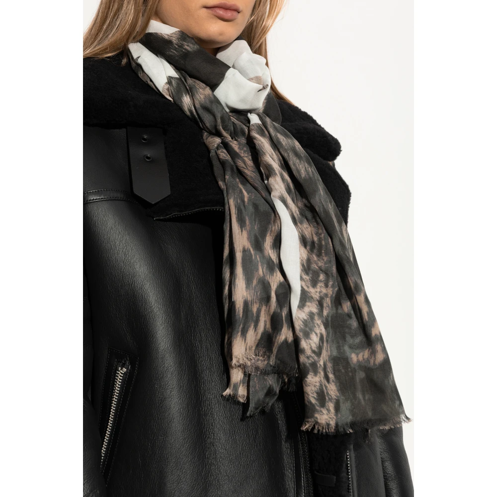 AllSaints Sjaal Jinx Gray Dames
