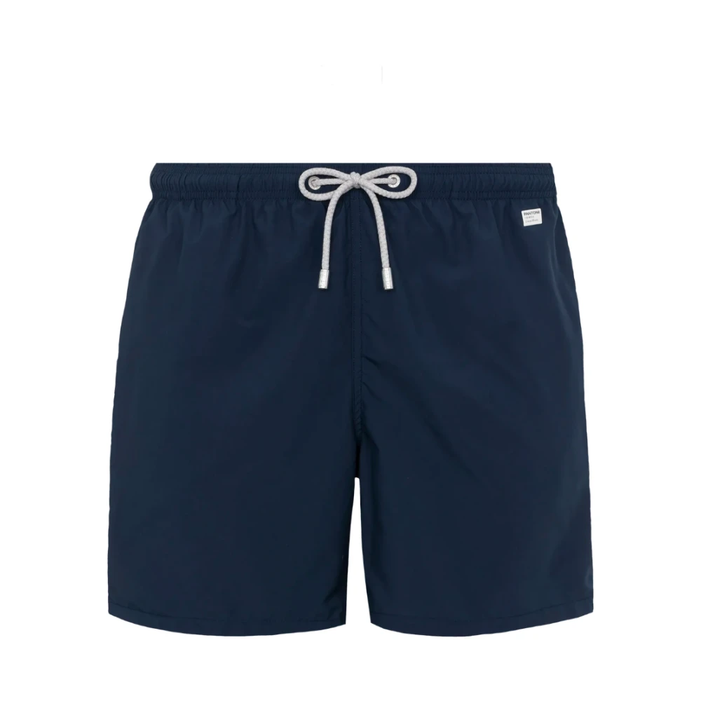 Mc2 Saint Barth Men's Blue Beachwear, M, Lighting Pantone Swim Shorts