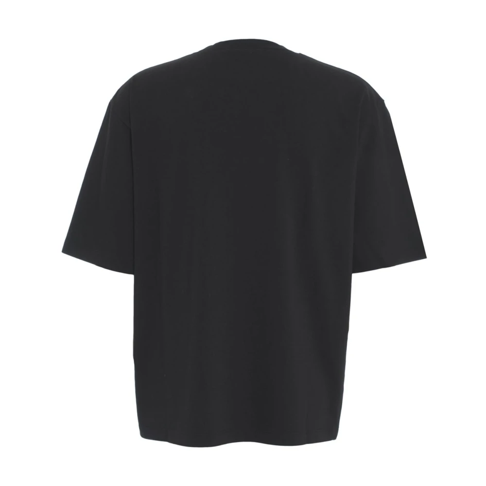Dsquared2 Zwart Logo T-Shirt Stijlvolle Casual Kleding Black Heren
