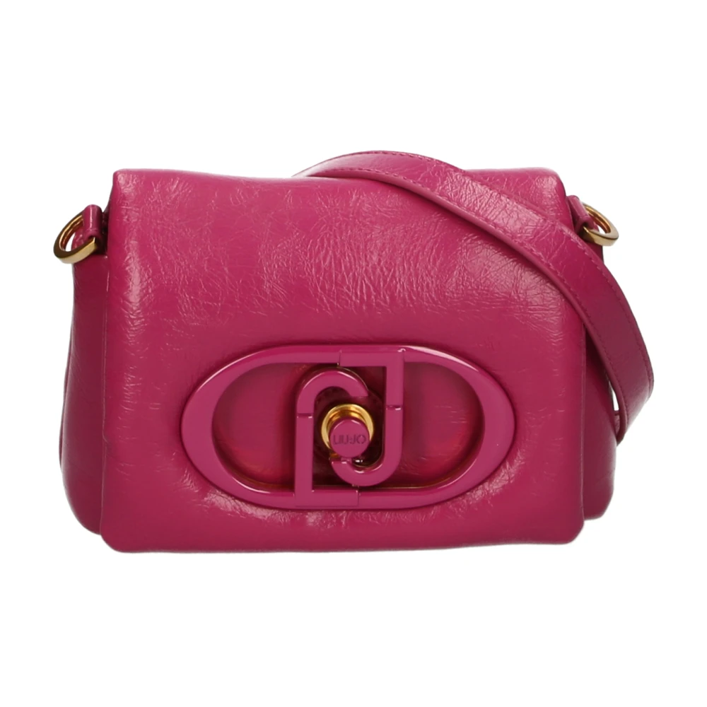 Liu Jo Fuchsia Handtas met Kettinghandvat Pink Dames