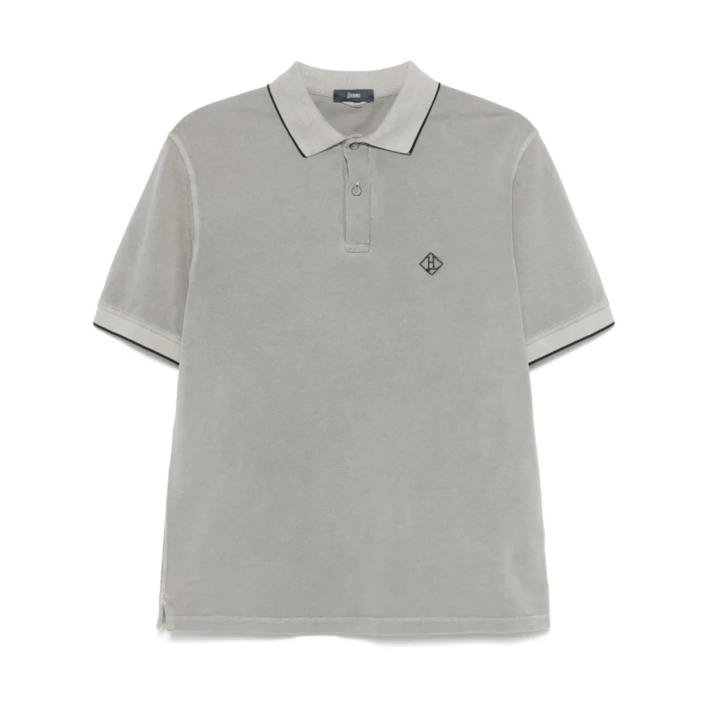Herno - Tops > Polo Shirts - Gray - Herno - Modalova