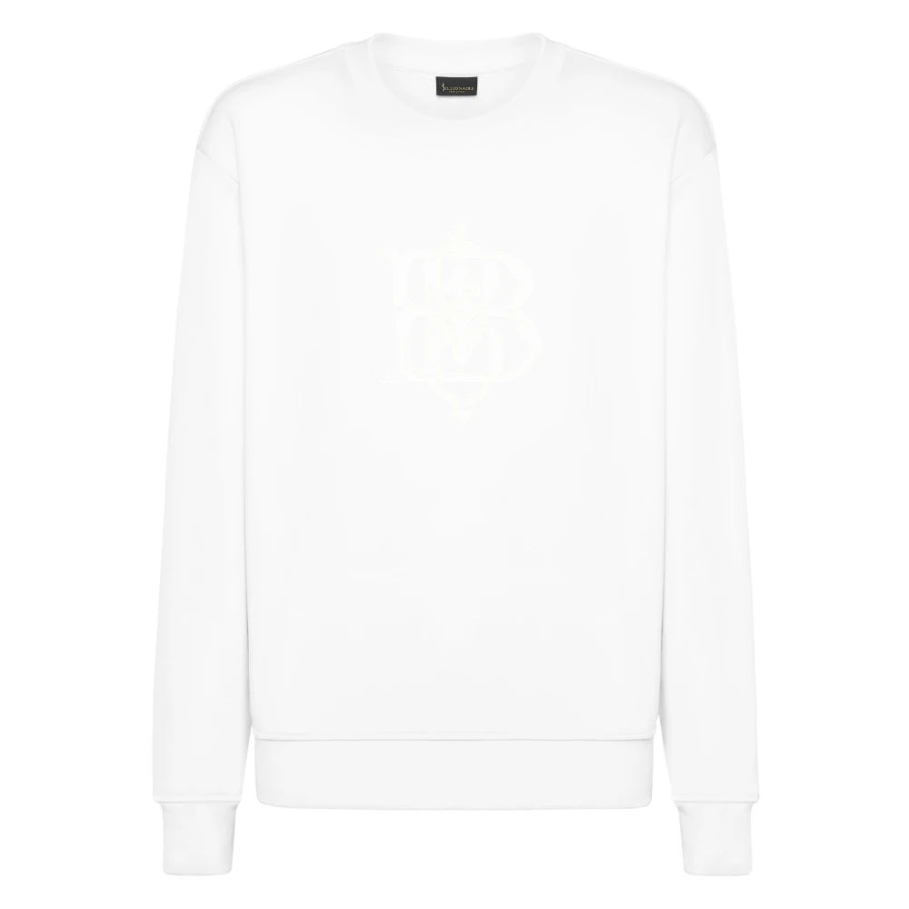 Billionaire Uomo Bianco Felpe, 2XL, New,
