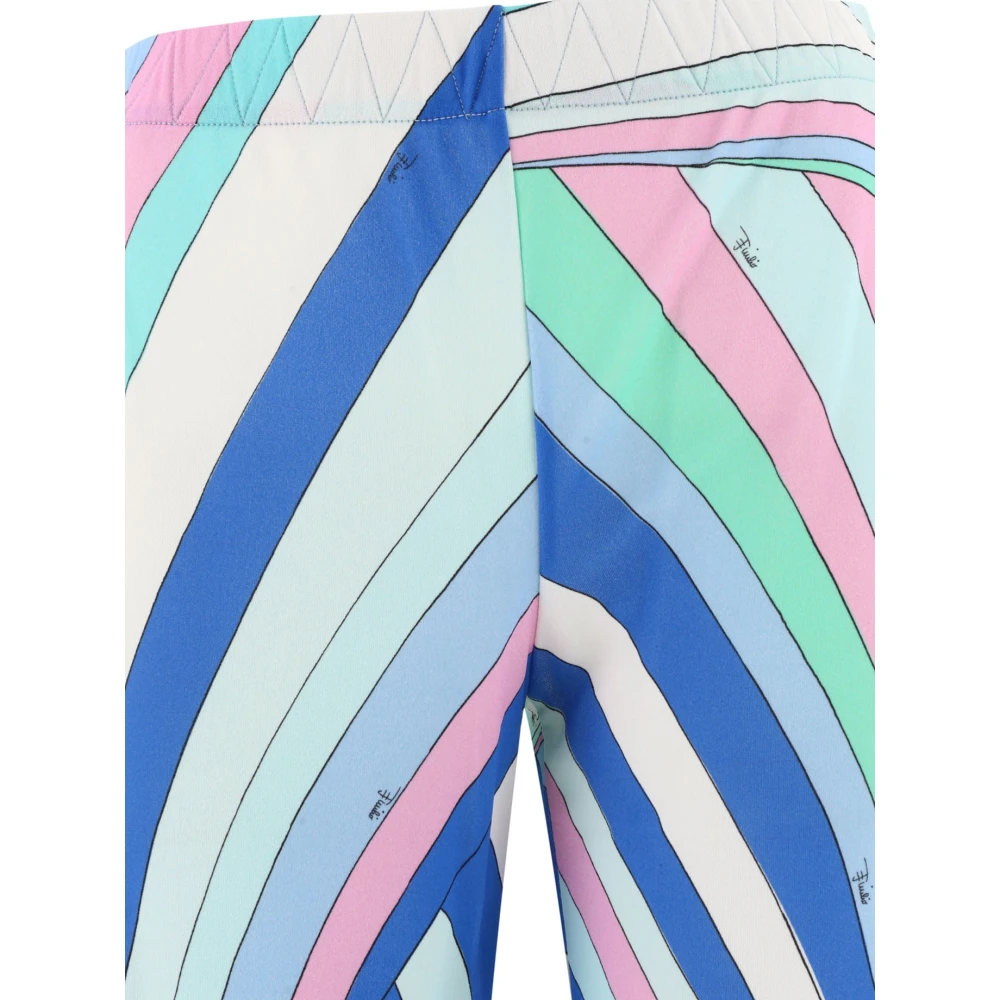 EMILIO PUCCI Wide Trousers Multicolor Dames