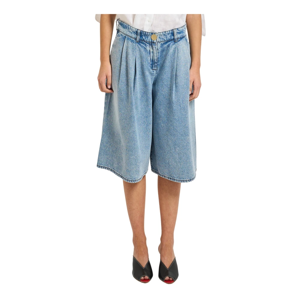 Armani Exchange Donna Blu Pantaloncini, Xs, New,