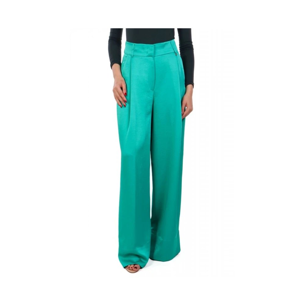 Liu Jo Donna Verde Pantaloni, L, New,