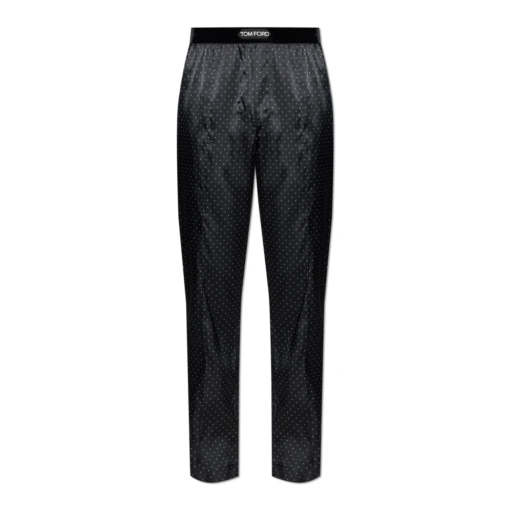 Tom Ford Uomo Nero - Silk Pajama Pants - Nightwear & Lounge - L