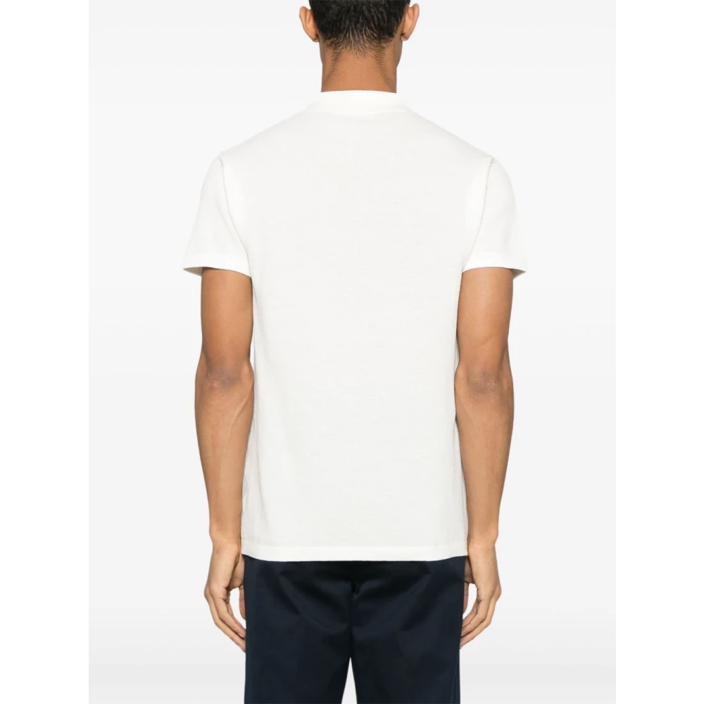 Daniele Fiesoli Witte Button-Up T-shirts en Polos White Heren