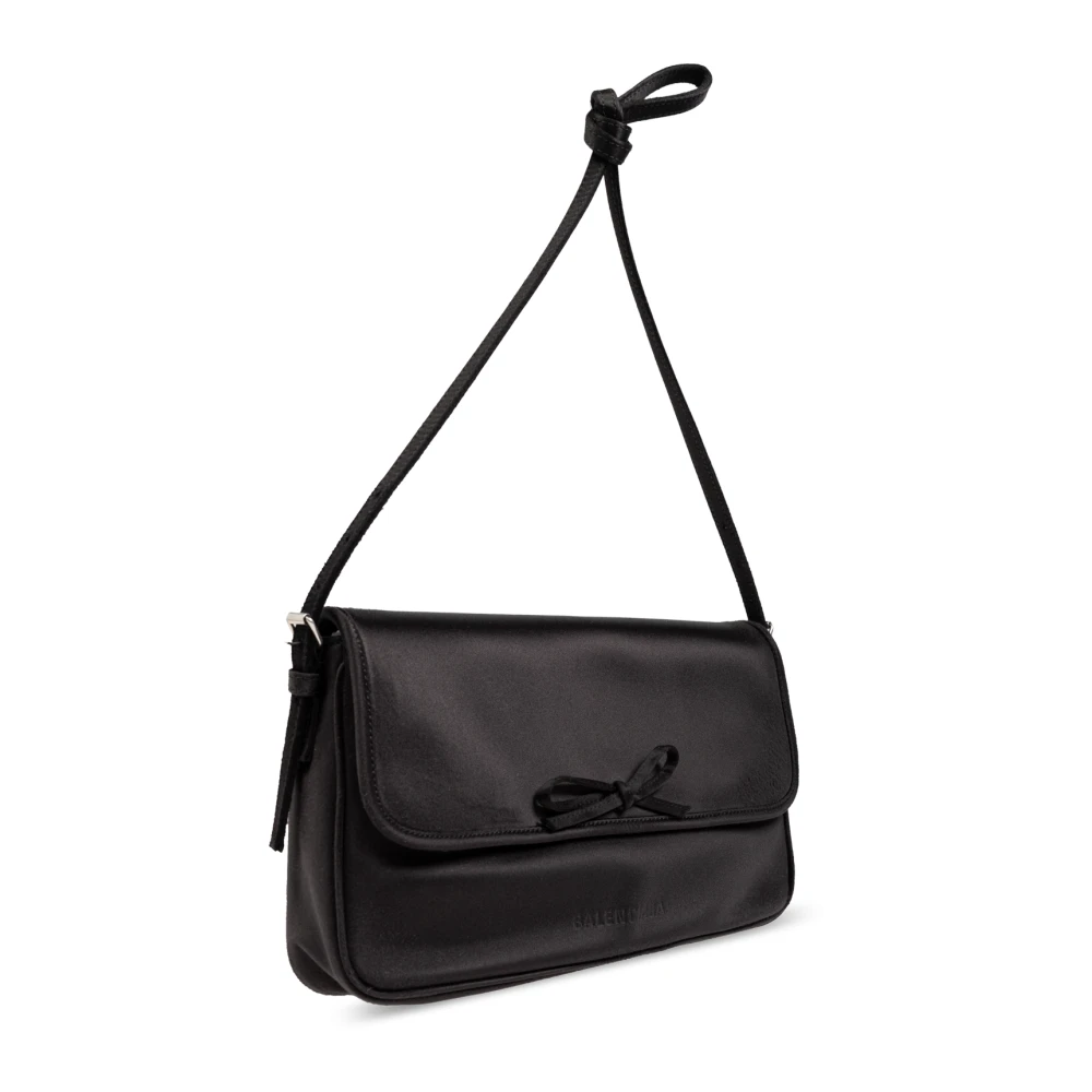 Balenciaga Schoudertas Leopolda Black Dames