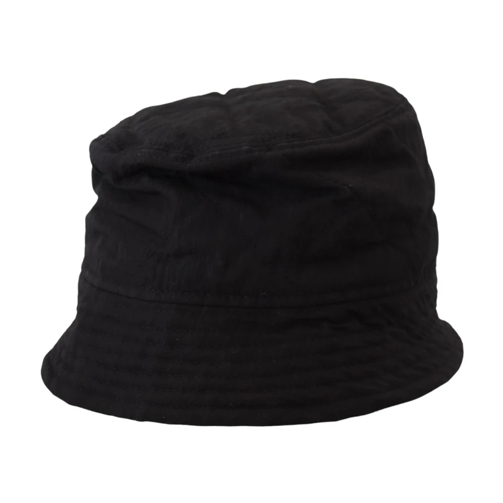 Dolce & Gabbana Black Nylon Women Bucket Cap Hat - 57 cm|S - Image 3