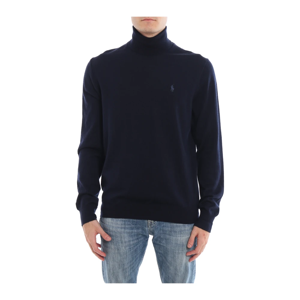 Ralph Lauren Dolcevita Merinos Sottile Blue Heren