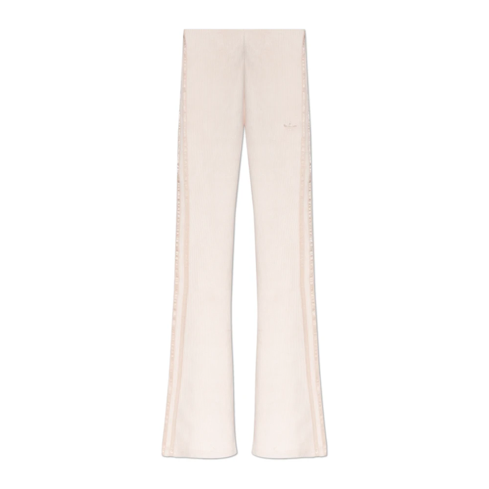 adidas Originals Ribgebreide broek Pink Dames