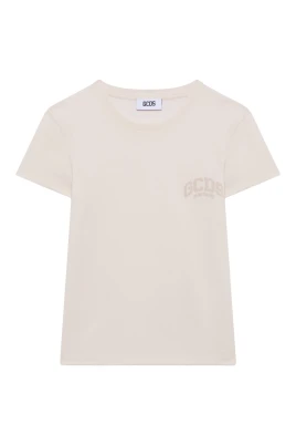 T-shirt med logodetalj