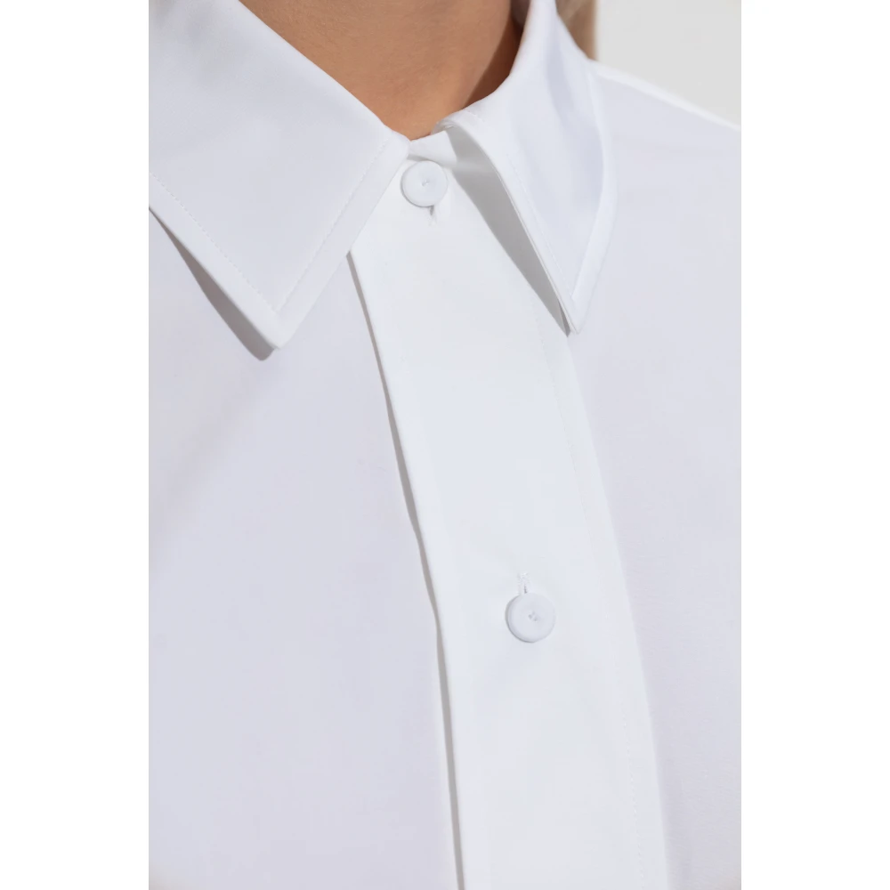Jil Sander Kortemouwenshirt White Dames