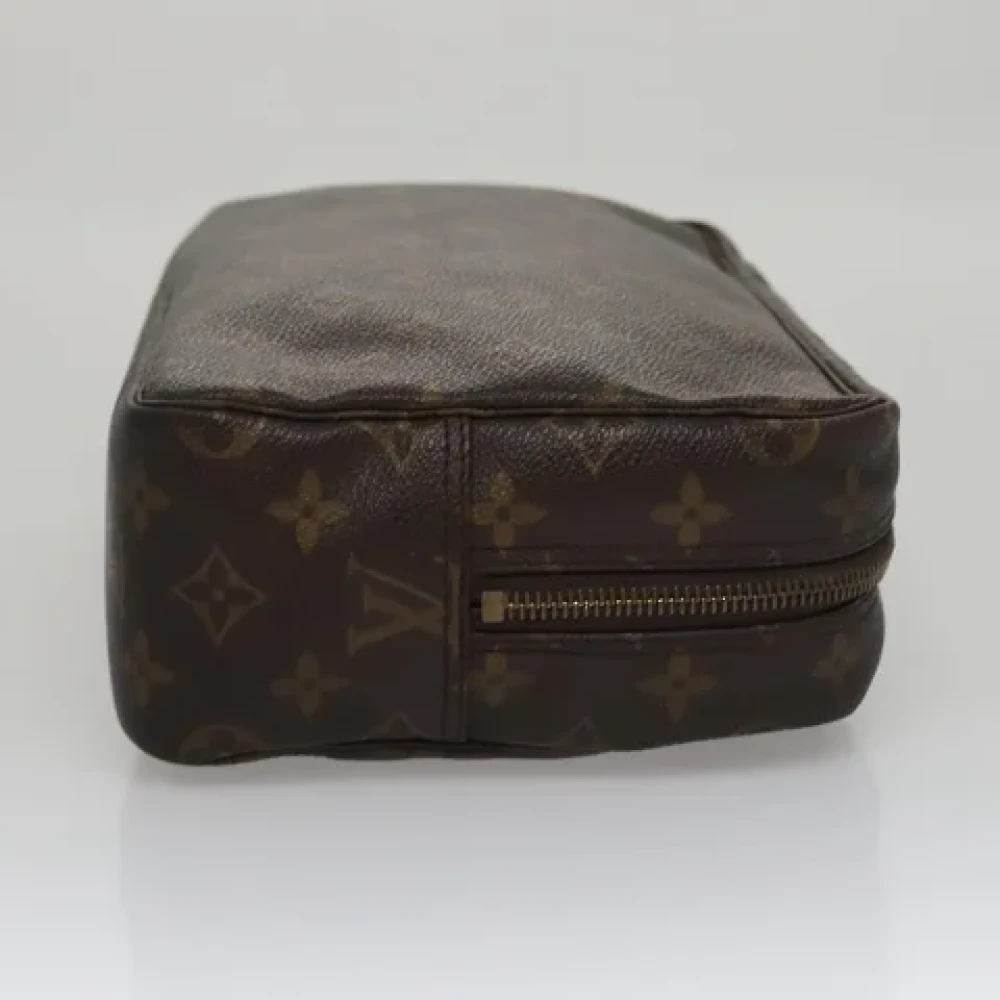 Louis Vuitton Vintage Pre-owned Canvas clutches Brown Dames