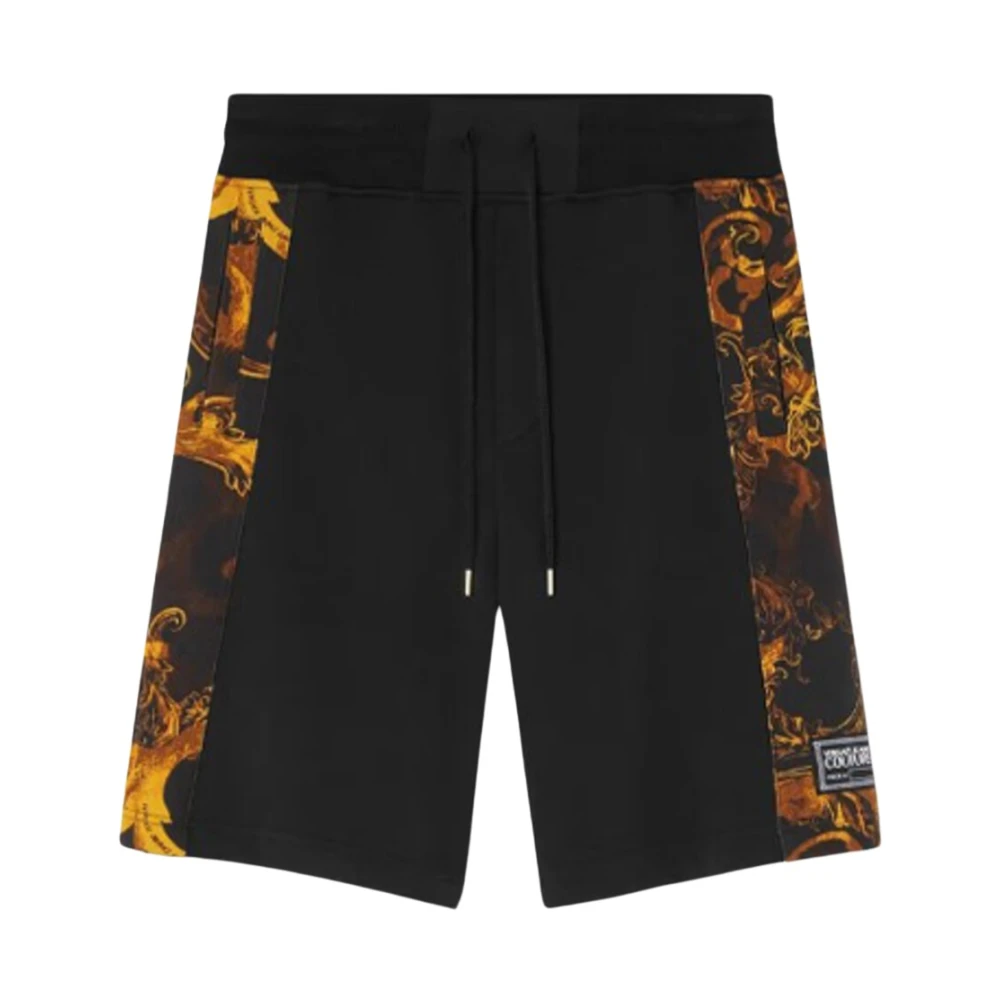 Versace Jeans Couture Watercolor Couture Shorts Black Heren