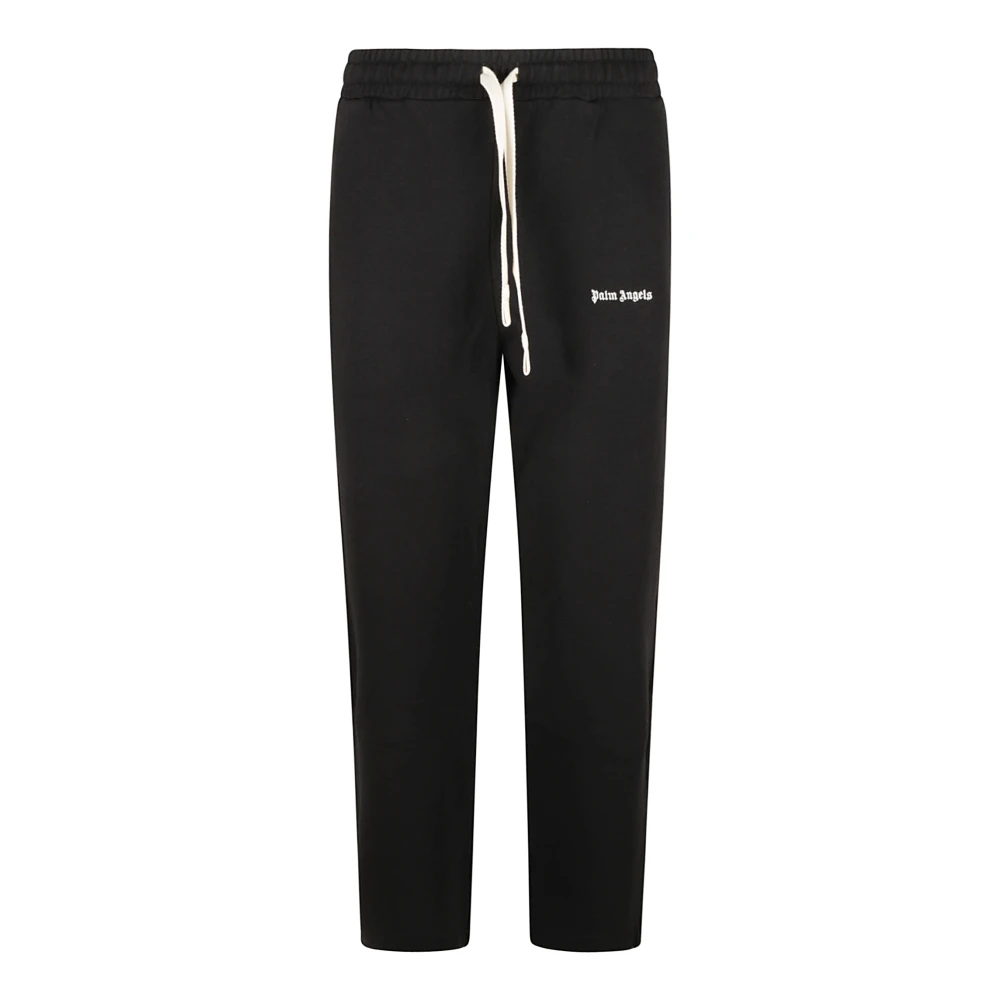 Palm Angels Klassieke Logo Emb Sweatpants Zwart Black Heren