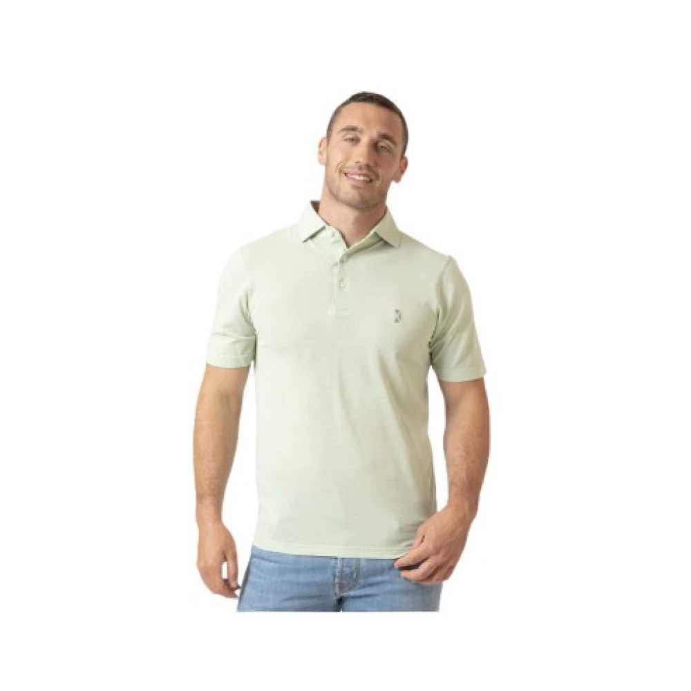 Gran Sasso Mannelijk Groente Heren, Tops, Groen, : Katoen, 5XL