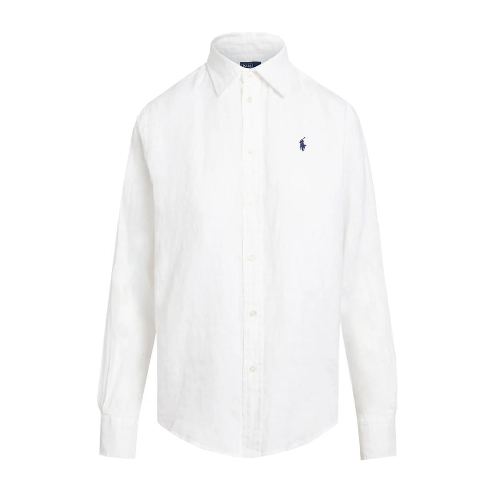 Polo Ralph Lauren Witte Overhemd White Dames