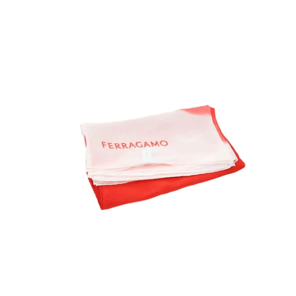 Salvatore Ferragamo Pre-owned Silk scarves Multicolor Dames