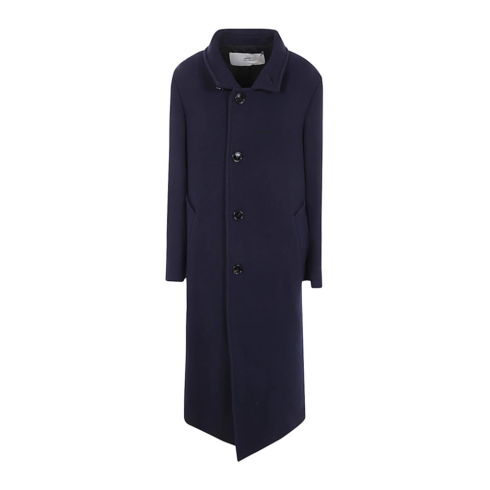 Coats > Single-Breasted Coats - - Ami Paris - Modalova