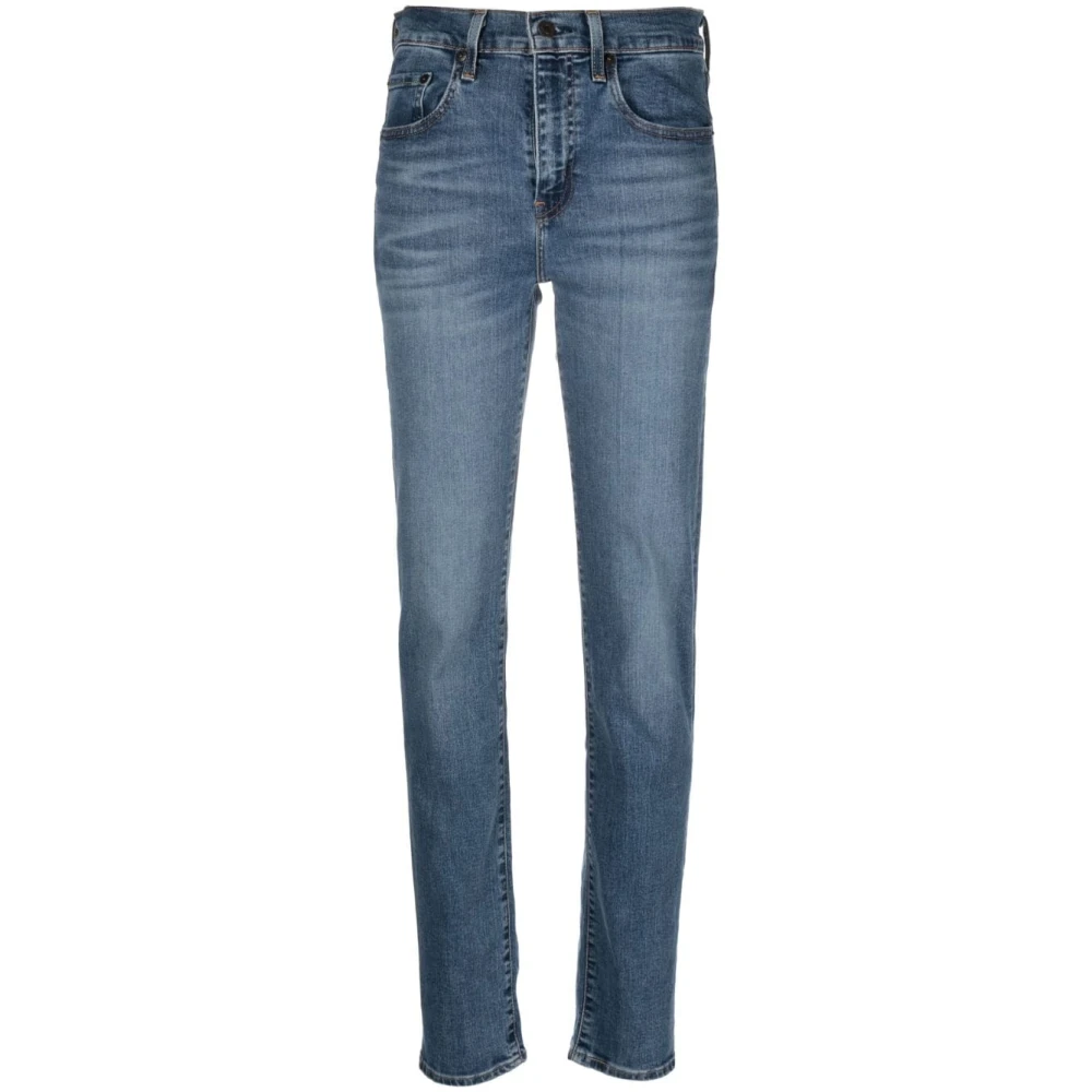 Levi's 724 High Rise Straight Blue Dames