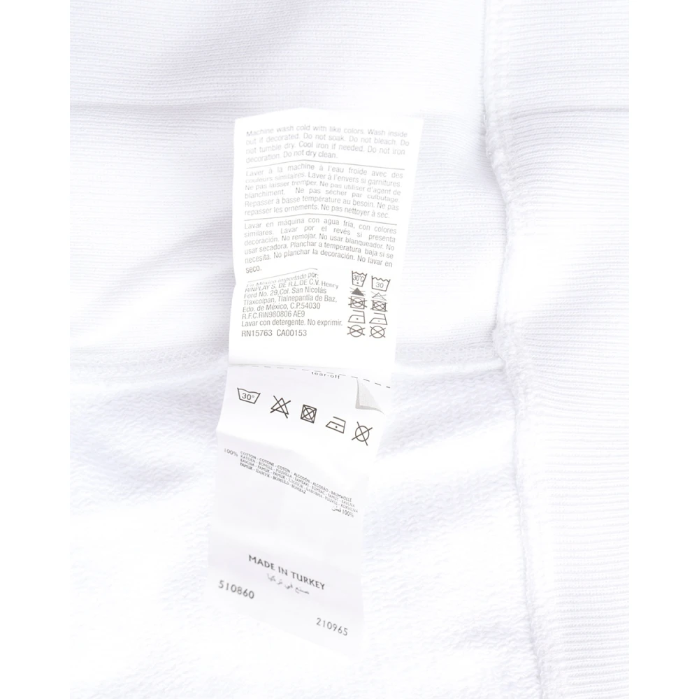 Champion Capuchontrui White Heren