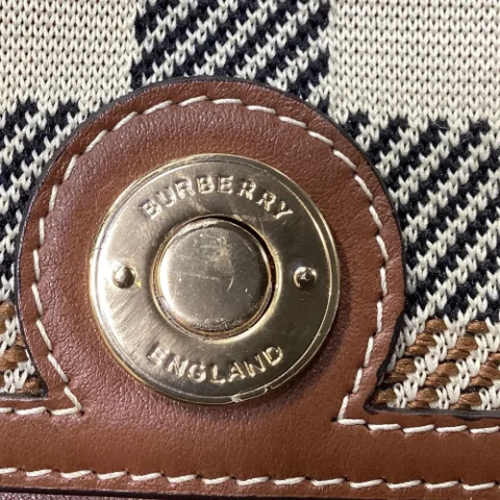 Burberry Leather shoulder-bags Brown Dames