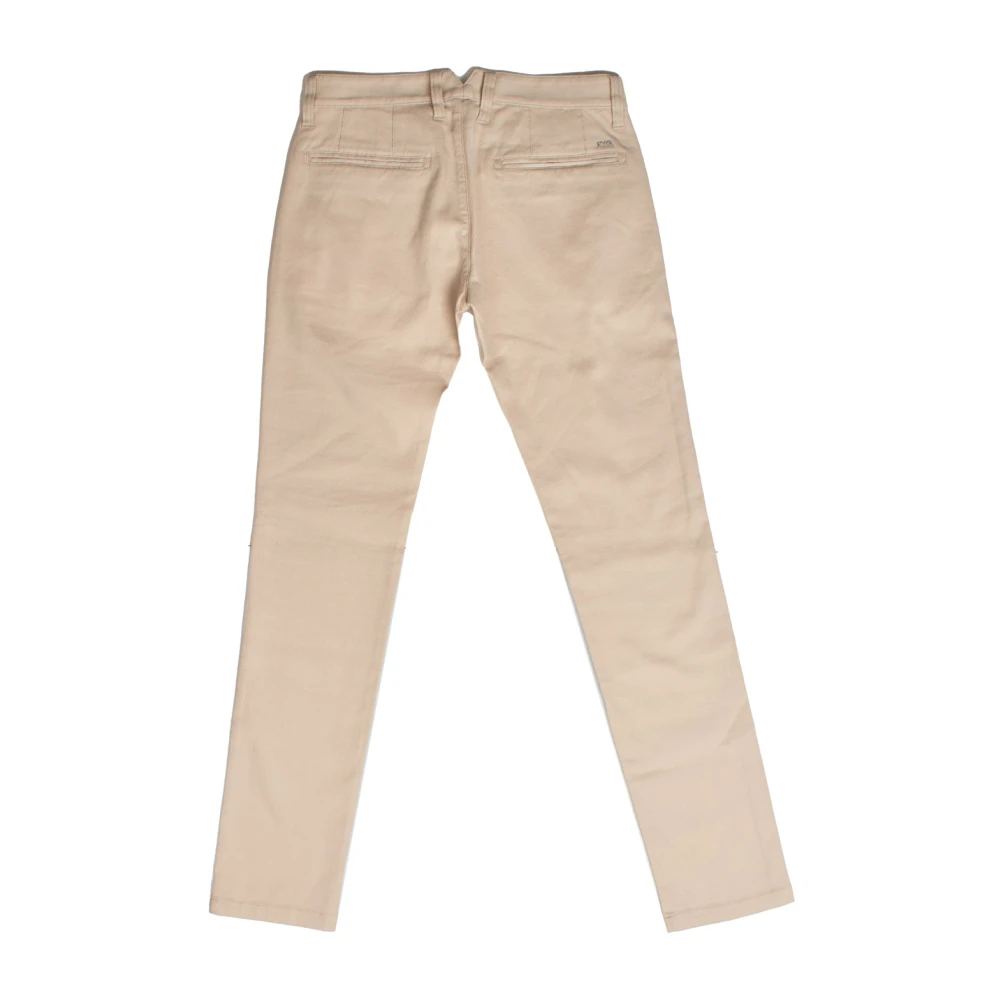 Emporio Armani Heren Chino Broek Beige Heren