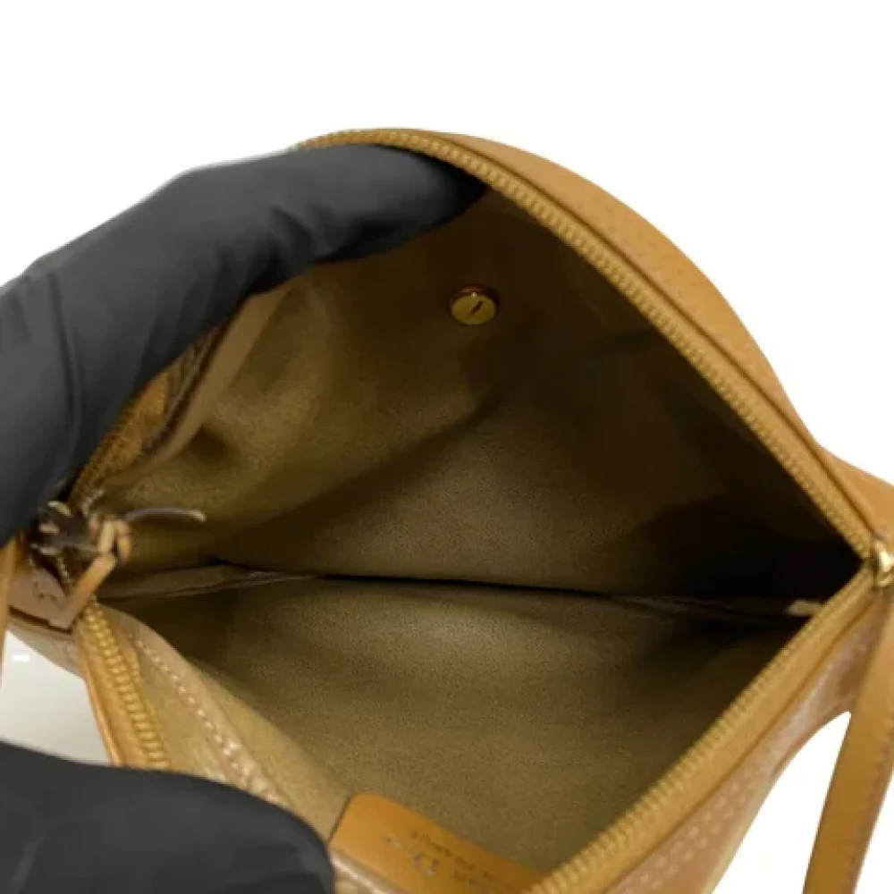 Dior Vintage Pre-owned Fabric dior-bags Brown Dames