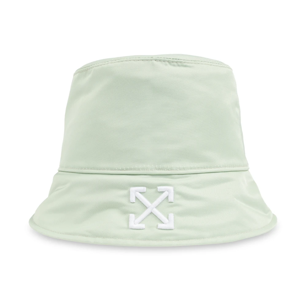 Off White Pet met logo Gray Heren