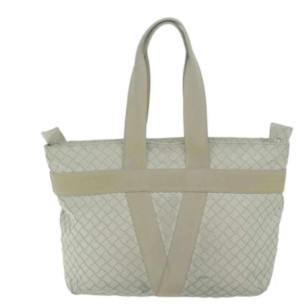Bottega Veneta Vintage Pre-owned Leather handbags White Dames