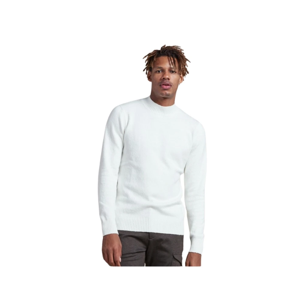 Dstrezzed Casual Pullover Sweater White Heren