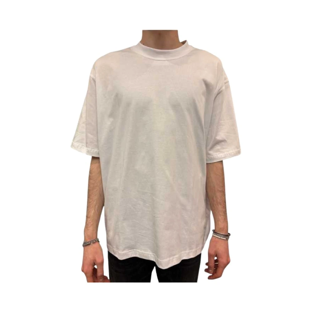 Isabel Benenato Uomo Bianco Top, M, New,