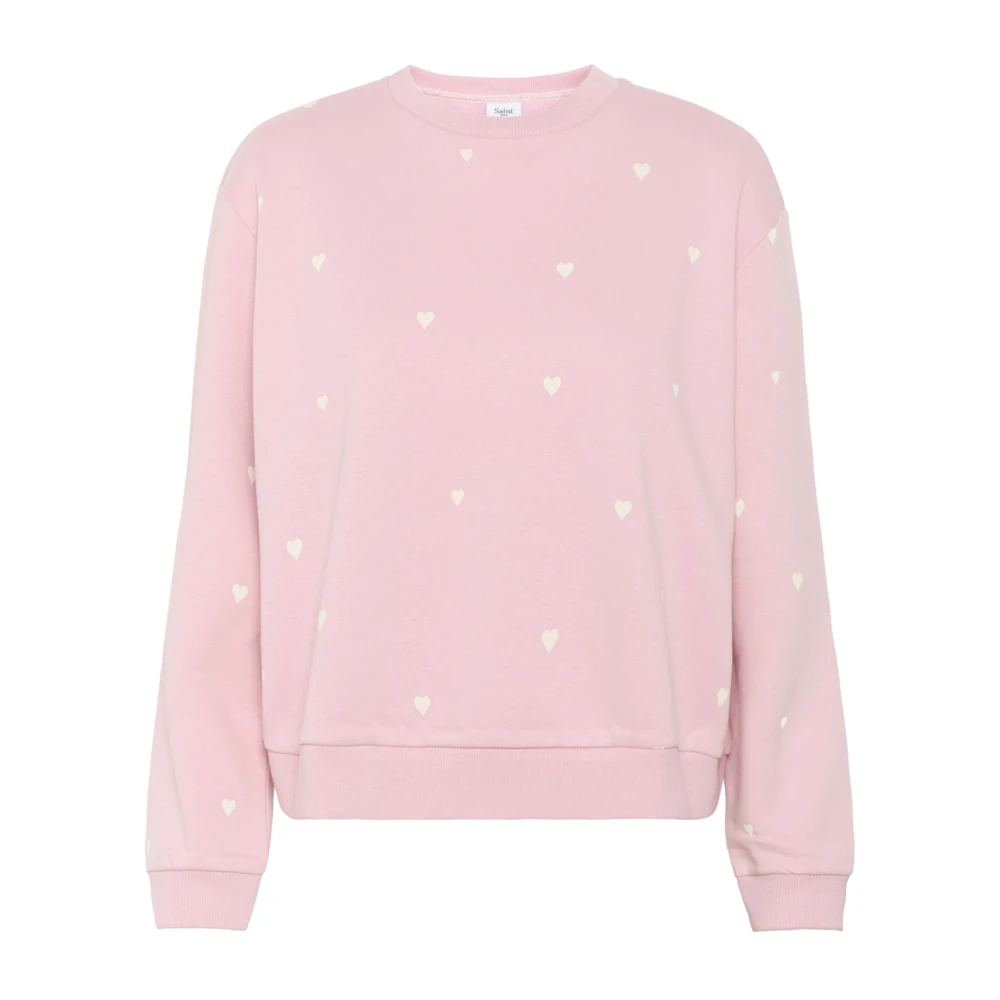 Saint Tropez Pink Sweatshirts, Female, Xs, Dagnasz Sweatshirt