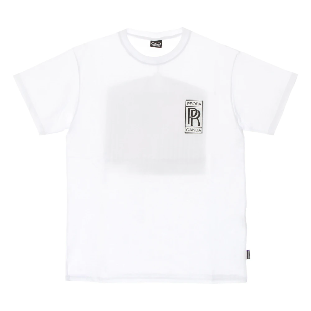 Propaganda Witte Heren-Tee met Unieke Print White Heren