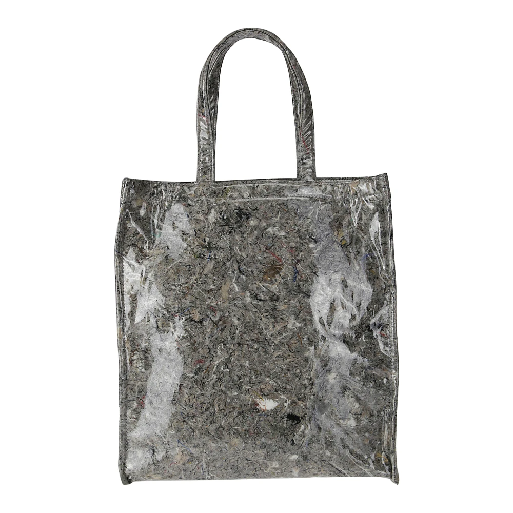 UMA Wang Schoudertas met Logoprint Gray Dames