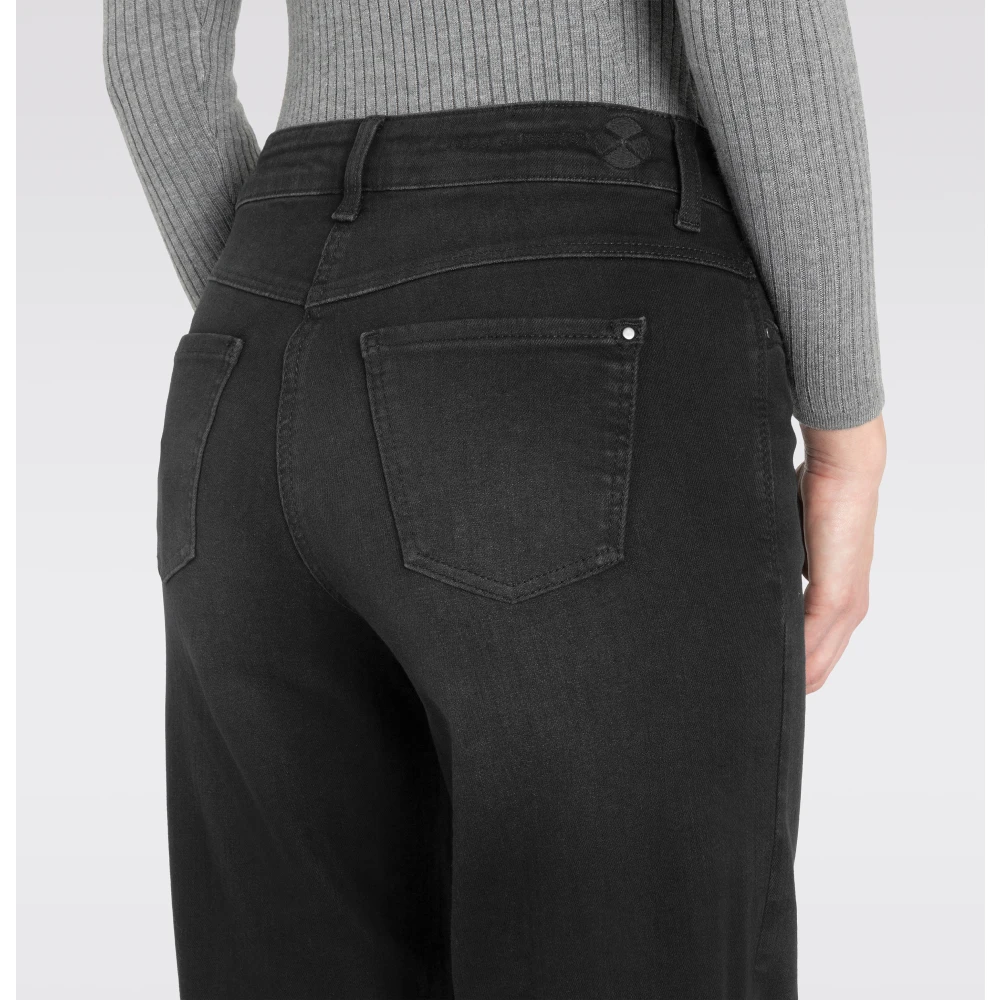 MAC Dream Wide Authentic Mega Flex Jeans Gray Dames