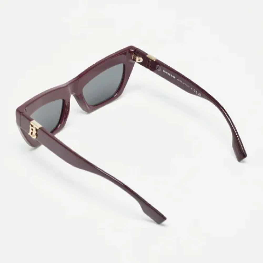 Burberry Vintage Pre-owned Acetate sunglasses Purple Dames