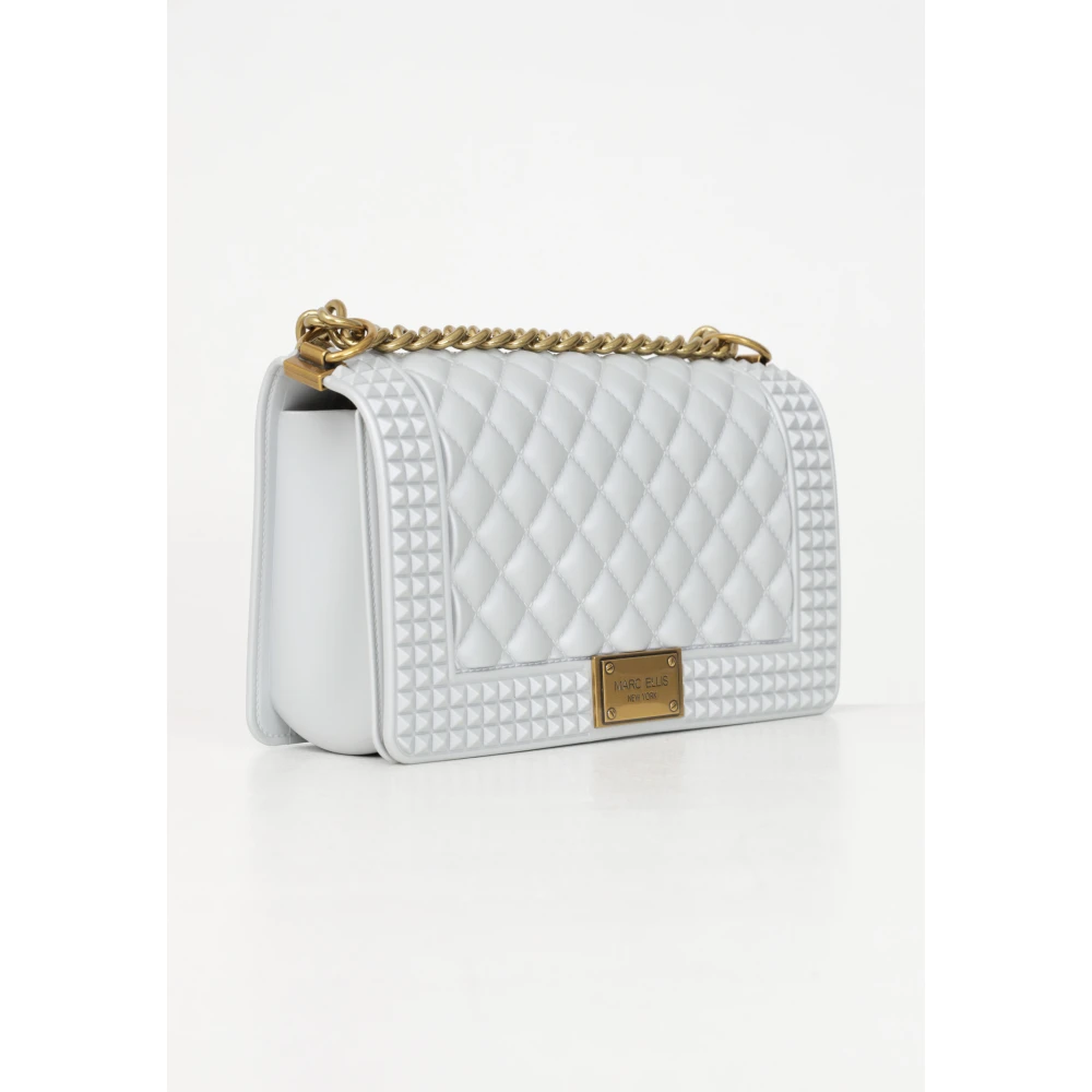 Marc Ellis Gewatteerde Schoudertas Flat Penka White Dames