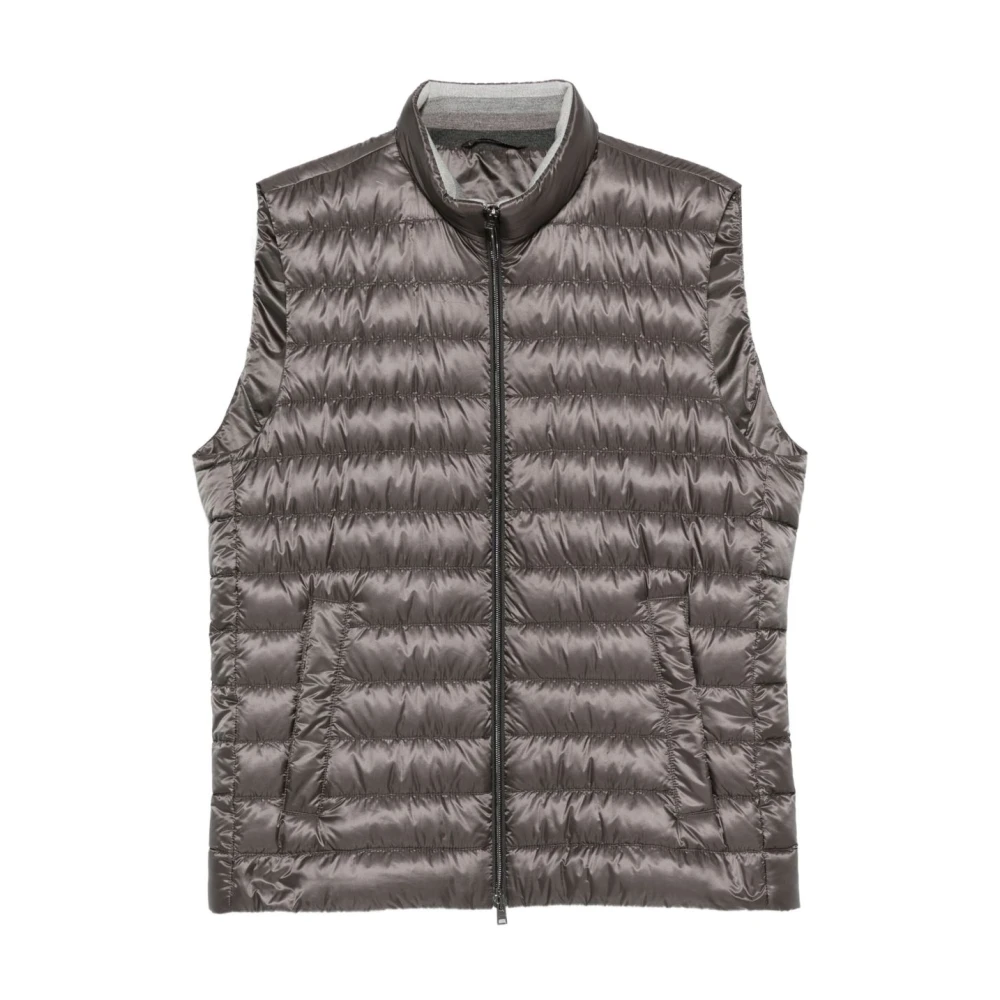 Herno - Jackets > Vests - Gray - Herno - Modalova