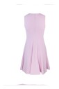 robe-ajustee-rose-avec-fermeture-eclair-invisible