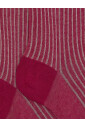chaussettes-longues-en-coton-fuchsia-a-cotes-jumelles-pour-femmes