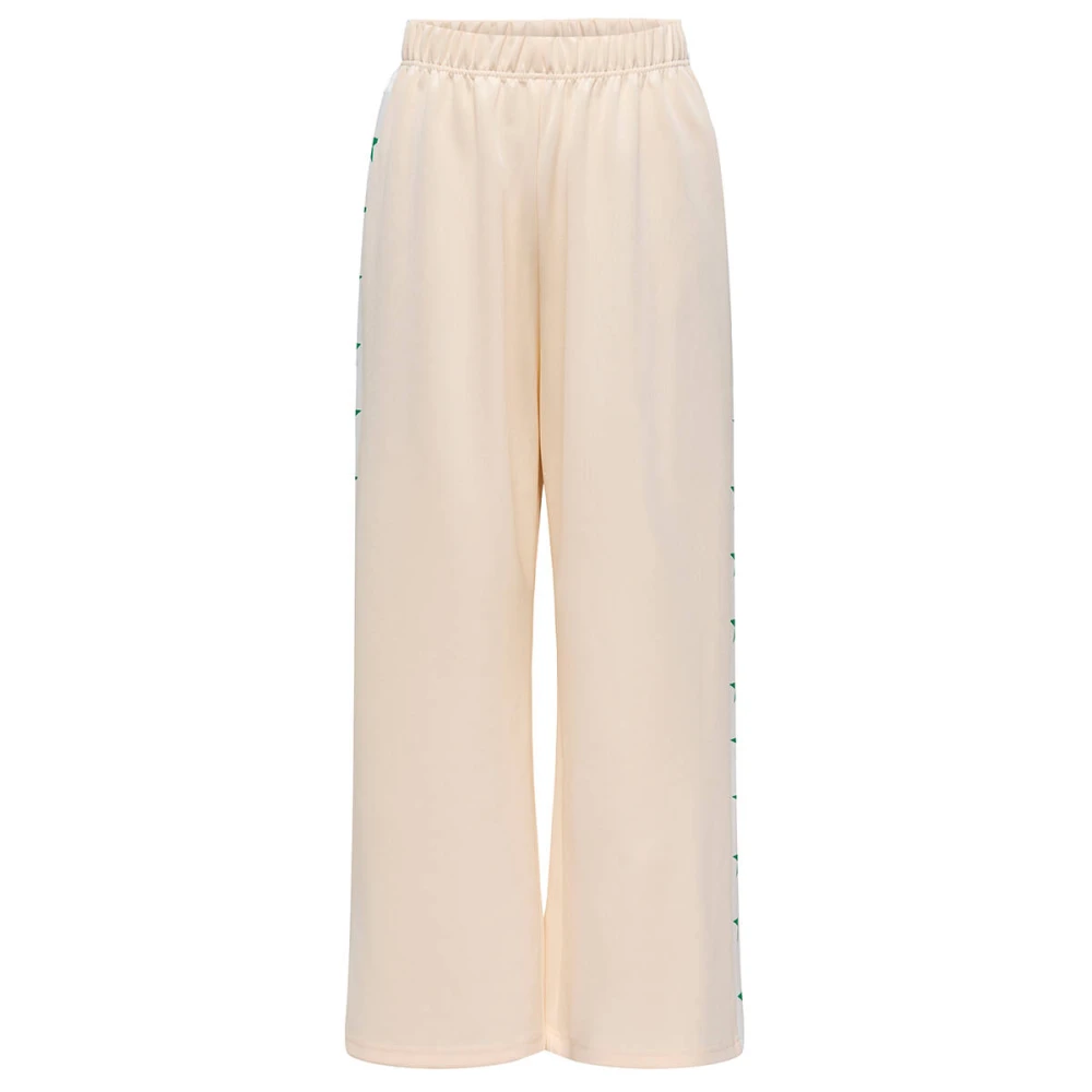 Only Wide Pant Sweatpants Onlstar Beige Dames